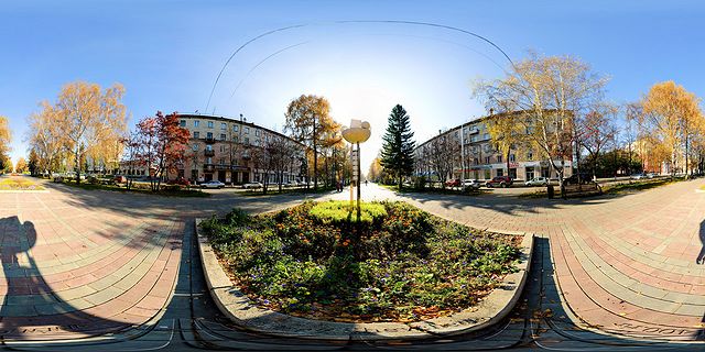 Кемерово аллея на улице Весенняя