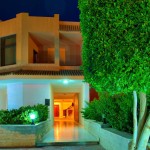 Golden Five Diamond night photo hdr