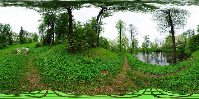 малый пруд усадьба музей заповедник горки ленинские