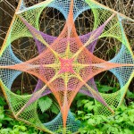 Mandala near the stage