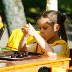 Chocolate rolling fun—rolled it yourself, ate it yourself