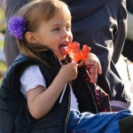 For the kids, it was sweet and joyful