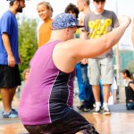 Breakdancing competition photo