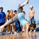 Breakdancing competition photo